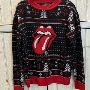 Rolling Stones Knit Christmas Sweater